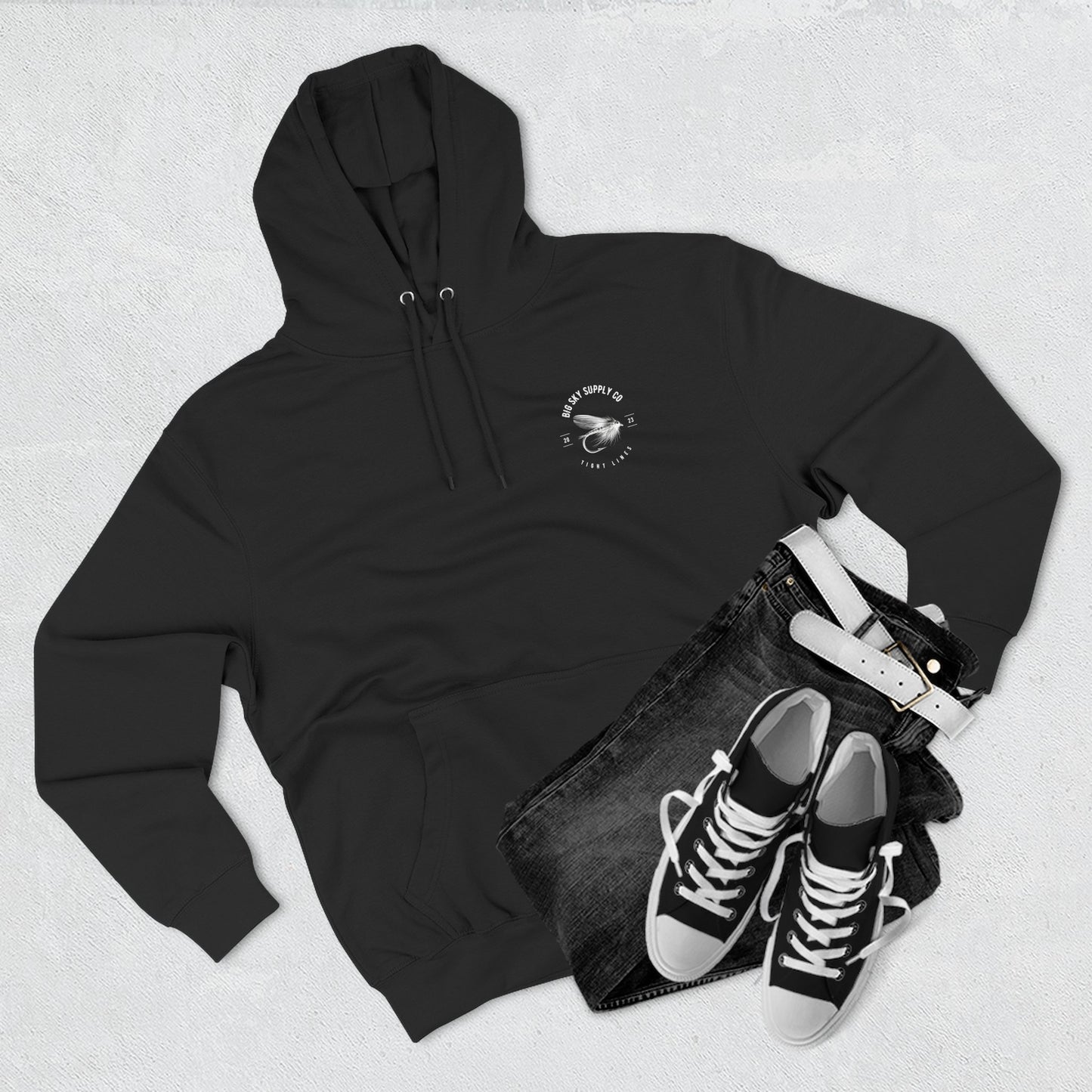River Runs Through It quote Hoodie