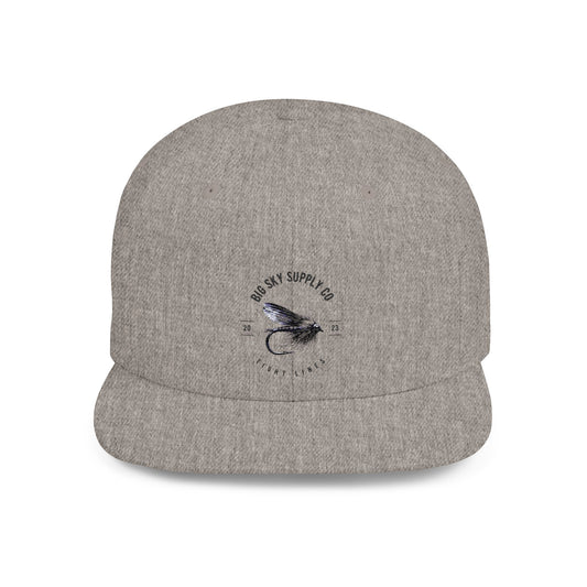 Big Sky Supply Co. Flat Bill Snapback Hat