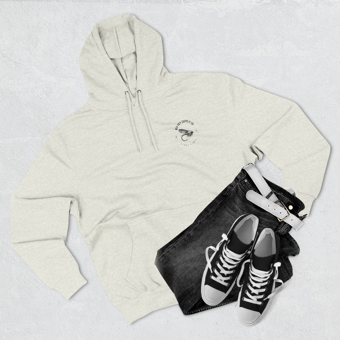 River Runs Through It quote Hoodie