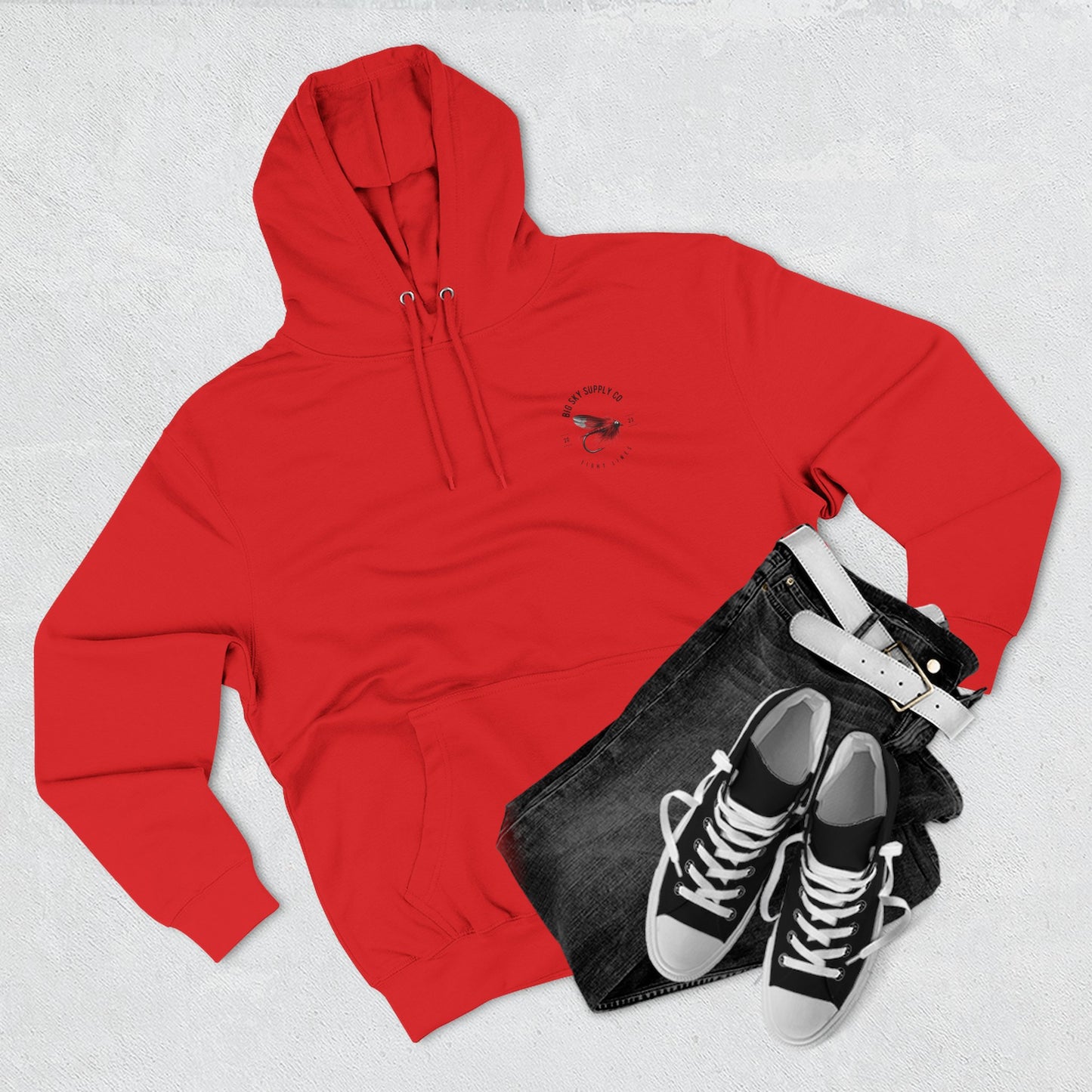 River Runs Through It quote Hoodie